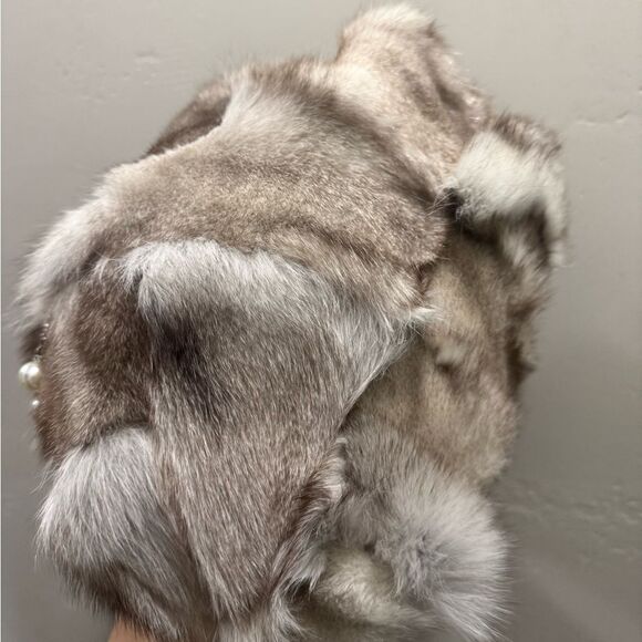 Handmade Real Fox Fur Bag Made From Real Fox Fur With Large  Gorgeous Real Fox Fur Handmade Drawstring Bucket Bag, Includes 2 Strap Styles